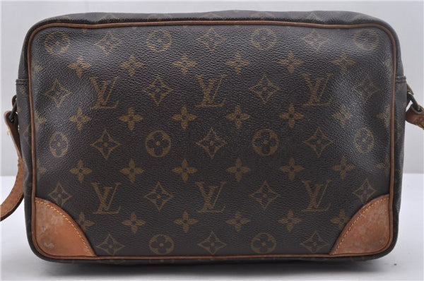 Auth Louis Vuitton Monogram Trocadero 30 Shoulder Cross Body Bag M51272 LV 1907D