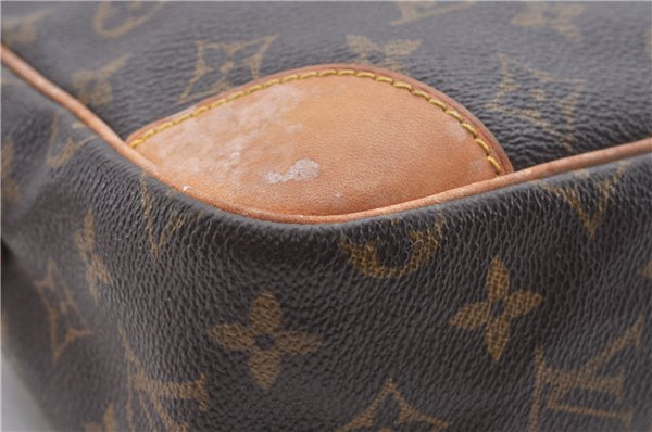 Auth Louis Vuitton Monogram Trocadero 30 Shoulder Cross Body Bag M51272 LV 1907D