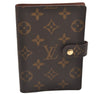 Authentic Louis Vuitton Monogram Agenda PM Notebook Cover R20005 LV 1907I