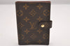 Authentic Louis Vuitton Monogram Agenda PM Notebook Cover R20005 LV 1907I