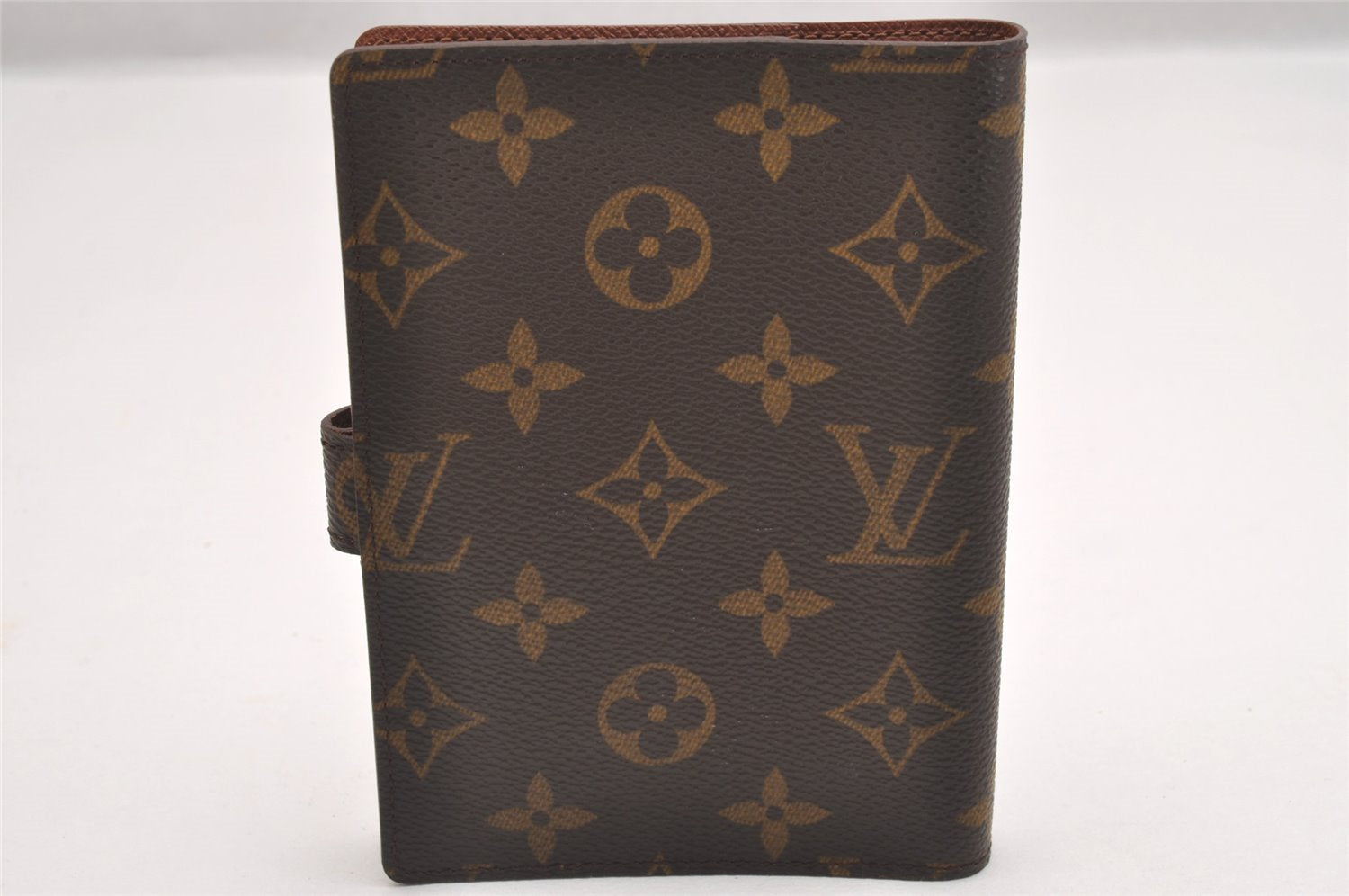 Authentic Louis Vuitton Monogram Agenda PM Notebook Cover R20005 LV 1907I