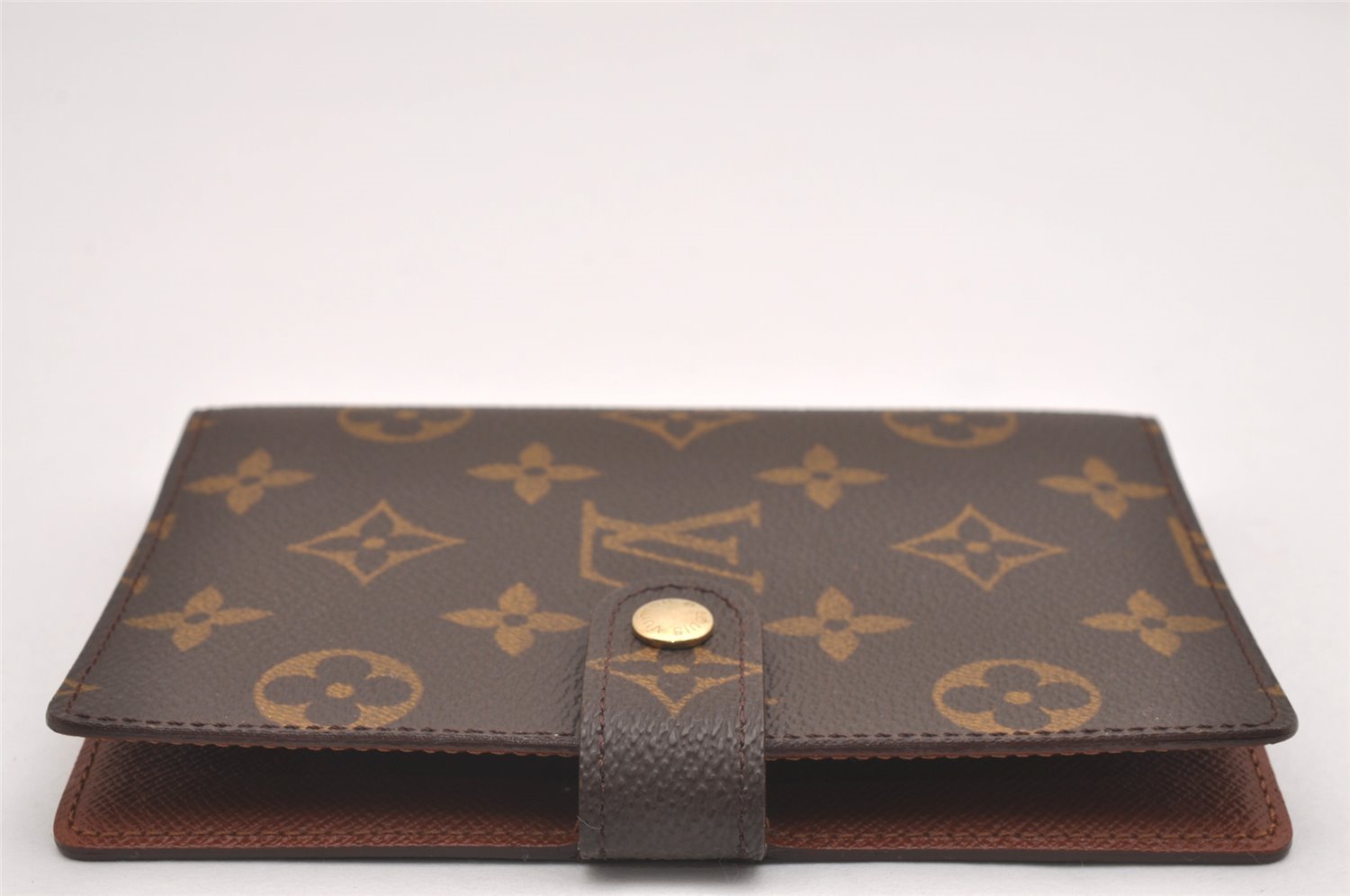 Authentic Louis Vuitton Monogram Agenda PM Notebook Cover R20005 LV 1907I