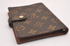 Authentic Louis Vuitton Monogram Agenda PM Notebook Cover R20005 LV 1907I