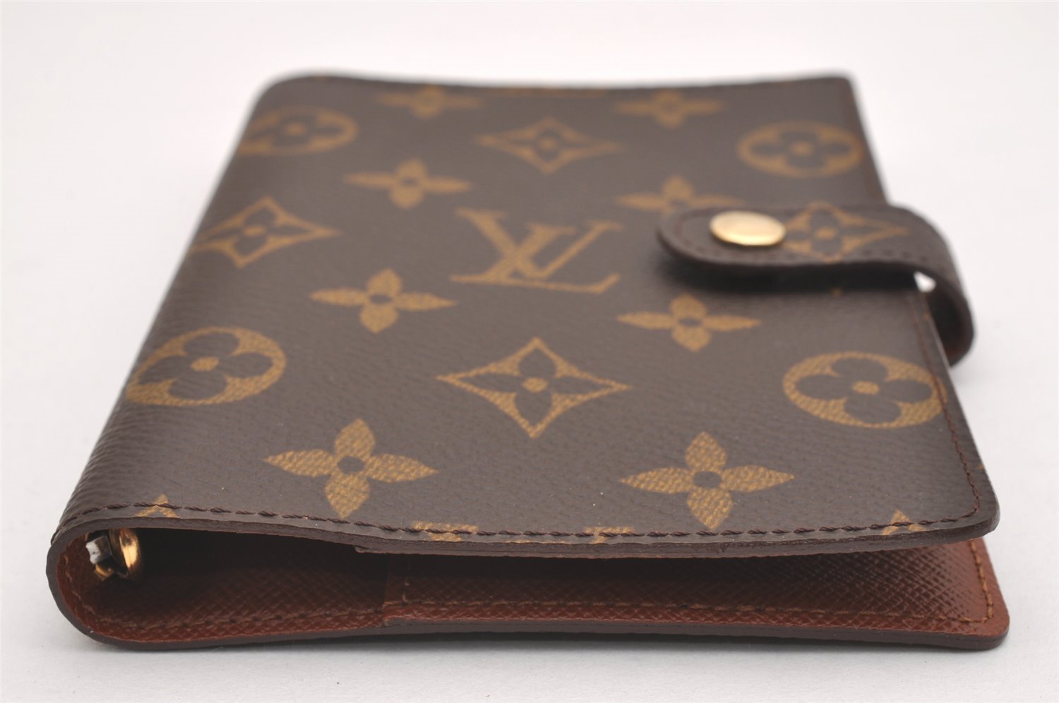 Authentic Louis Vuitton Monogram Agenda PM Notebook Cover R20005 LV 1907I