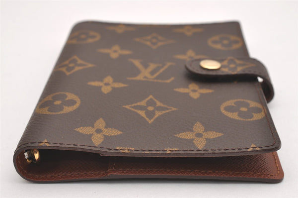 Authentic Louis Vuitton Monogram Agenda PM Notebook Cover R20005 LV 1907I