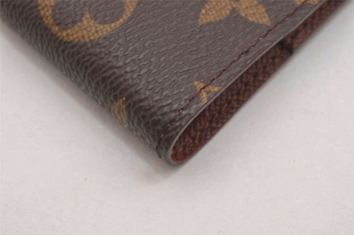 Authentic Louis Vuitton Monogram Agenda PM Notebook Cover R20005 LV 1907I
