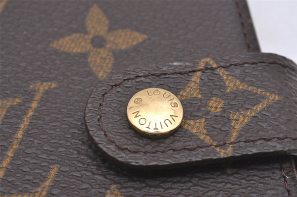 Authentic Louis Vuitton Monogram Agenda PM Notebook Cover R20005 LV 1907I