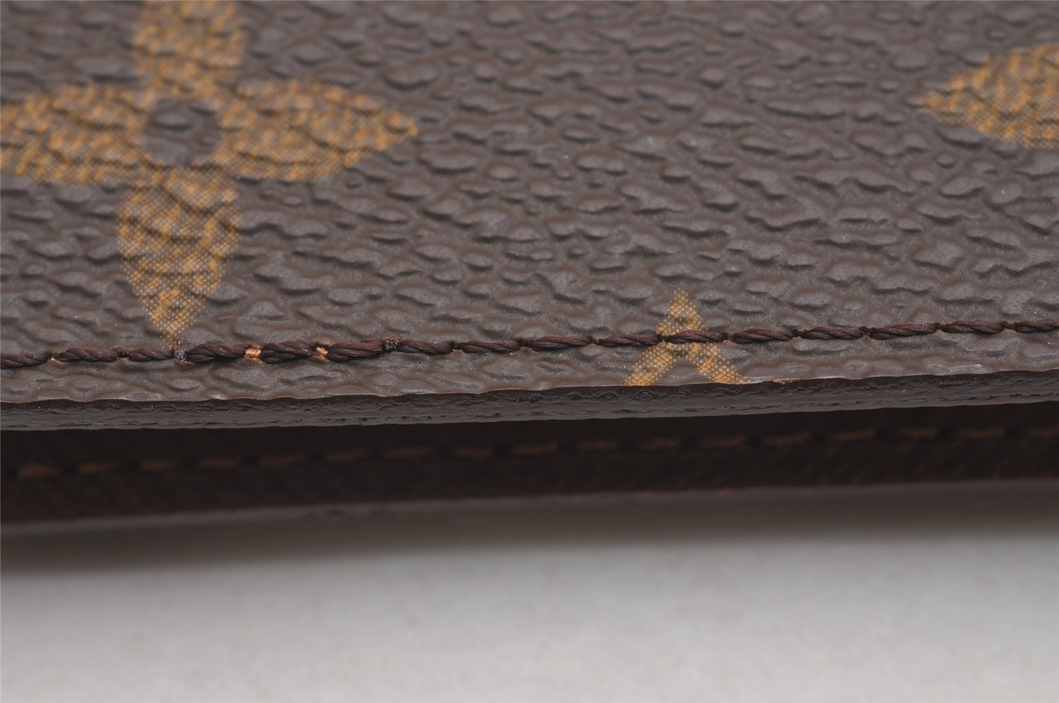 Authentic Louis Vuitton Monogram Agenda PM Notebook Cover R20005 LV 1907I