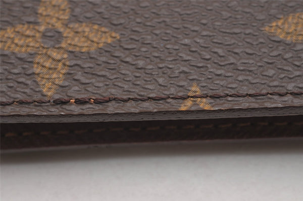 Authentic Louis Vuitton Monogram Agenda PM Notebook Cover R20005 LV 1907I
