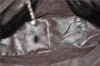 Authentic GUCCI 2Way Shoulder Hand Tote Bag Leather 189831 Brown Junk 1908D