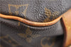 Authentic Louis Vuitton Monogram Saumur 30 Shoulder Cross Bag M42256 LV 1910G