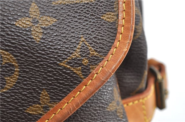 Authentic Louis Vuitton Monogram Saumur 30 Shoulder Cross Bag M42256 LV 1910G