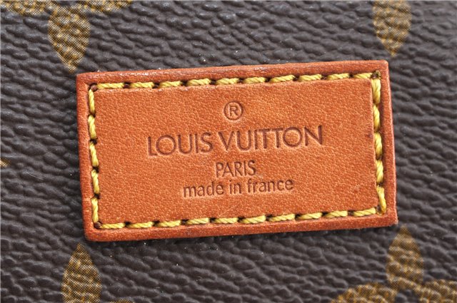 Authentic Louis Vuitton Monogram Saumur 30 Shoulder Cross Bag M42256 LV 1910G