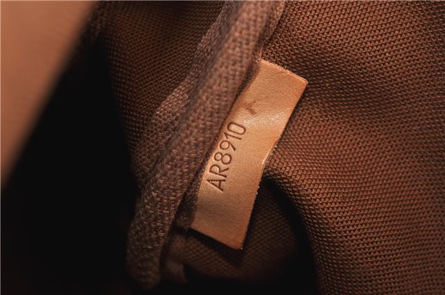 Authentic Louis Vuitton Monogram Saumur 30 Shoulder Cross Bag M42256 LV 1910G