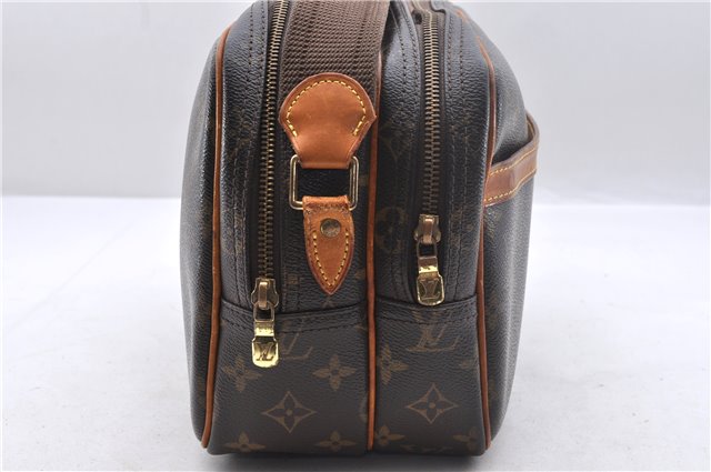 Auth Louis Vuitton Monogram Reporter PM Shoulder Cross Bag M45254 LV Junk 1911D