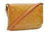 Auth Louis Vuitton Vernis Thompson Street Shoulder Bag Yellow M91008 LV 1911G