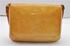 Auth Louis Vuitton Vernis Thompson Street Shoulder Bag Yellow M91008 LV 1911G
