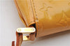 Auth Louis Vuitton Vernis Thompson Street Shoulder Bag Yellow M91008 LV 1911G