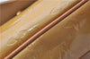 Auth Louis Vuitton Vernis Thompson Street Shoulder Bag Yellow M91008 LV 1911G