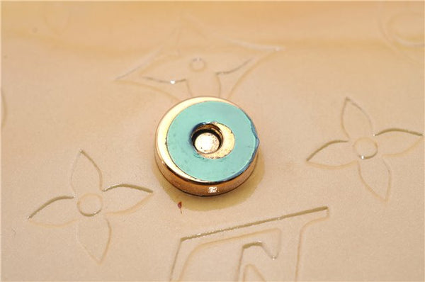 Auth Louis Vuitton Vernis Thompson Street Shoulder Bag Yellow M91008 LV 1911G