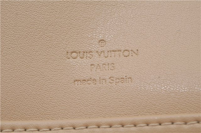 Auth Louis Vuitton Vernis Thompson Street Shoulder Bag Yellow M91008 LV 1911G