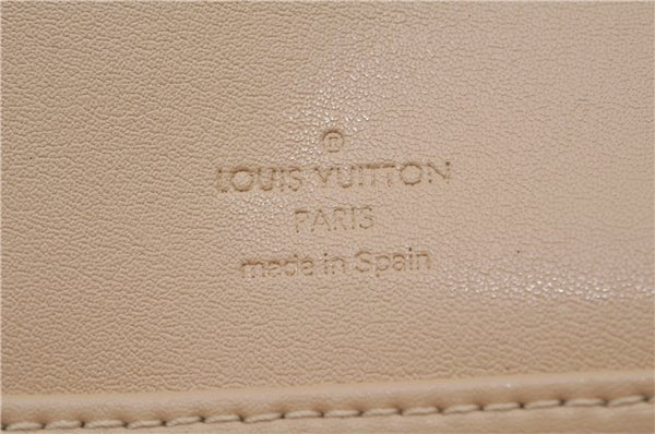 Auth Louis Vuitton Vernis Thompson Street Shoulder Bag Yellow M91008 LV 1911G