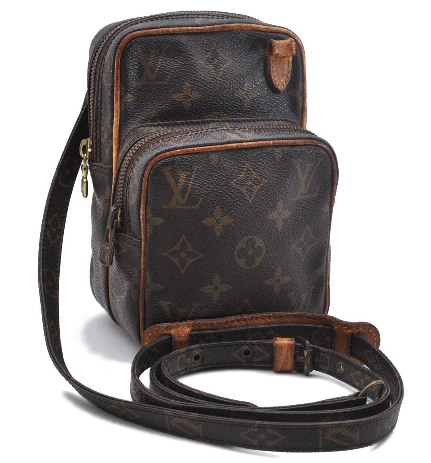 Auth Louis Vuitton Monogram Amazone Shoulder Cross Body Bag M45236 LV Junk 1912D