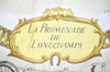 Authentic HERMES Carre 90 Scarf "LA PROMENADE DE LONGCHAMPS" Silk Bordeaux 1912I