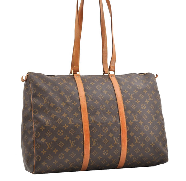 Authentic Louis Vuitton Monogram Flanerie 50 Shoulder Boston Bag M51116 LV 1913G