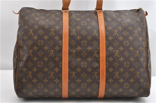 Authentic Louis Vuitton Monogram Flanerie 50 Shoulder Boston Bag M51116 LV 1913G