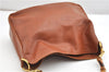 Authentic GUCCI Bamboo 2Way Shoulder Hand Bag Purse Leather Brown Junk 1915G