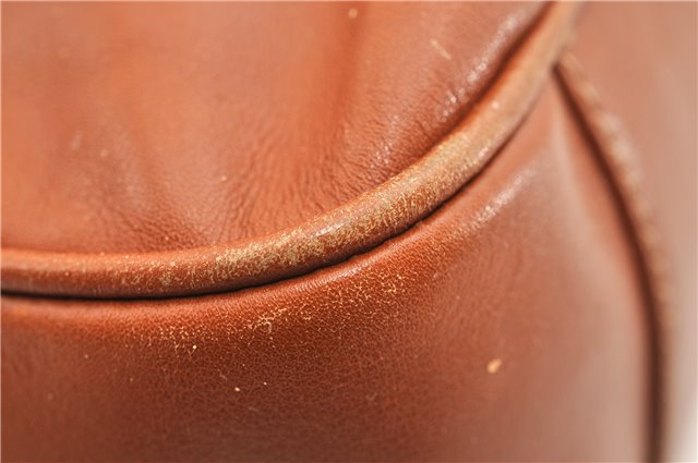 Authentic GUCCI Bamboo 2Way Shoulder Hand Bag Purse Leather Brown Junk 1915G