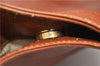 Authentic GUCCI Bamboo 2Way Shoulder Hand Bag Purse Leather Brown Junk 1915G