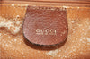Authentic GUCCI Bamboo 2Way Shoulder Hand Bag Purse Leather Brown Junk 1915G