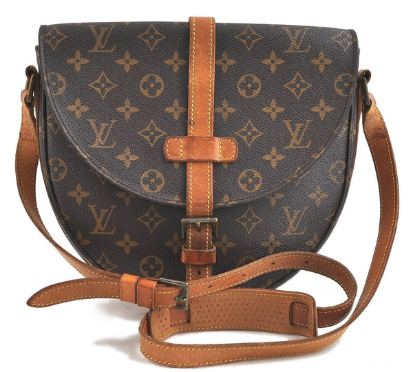 Auth Louis Vuitton Monogram Chantilly GM Shoulder Cross Body Bag M51232 LV 1916D