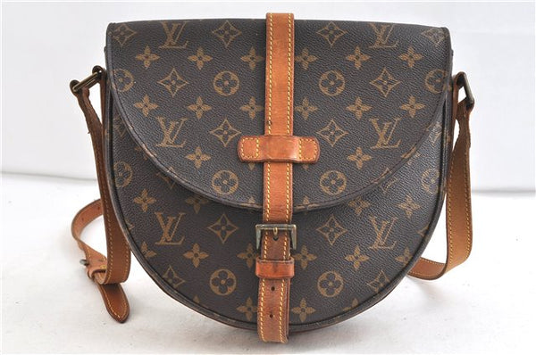 Auth Louis Vuitton Monogram Chantilly GM Shoulder Cross Body Bag M51232 LV 1916D