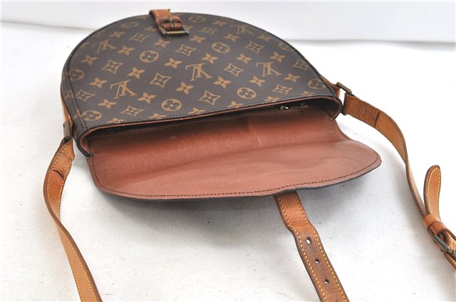 Auth Louis Vuitton Monogram Chantilly GM Shoulder Cross Body Bag M51232 LV 1916D