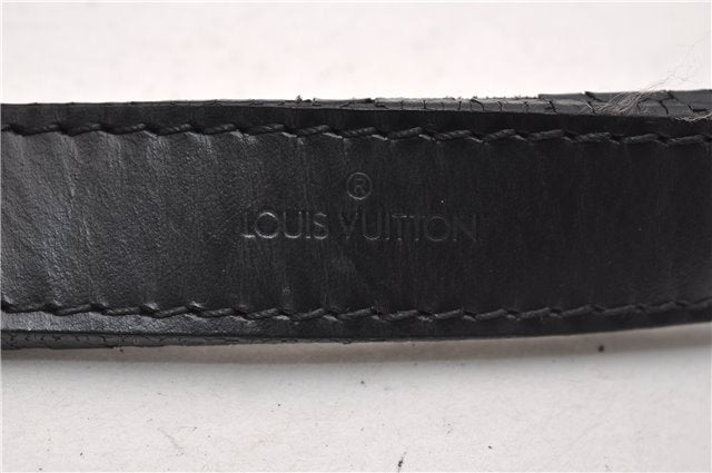 Authentic Louis Vuitton Epi Petit Noe Bi-color Black x Red Drawstring Bag 1916G