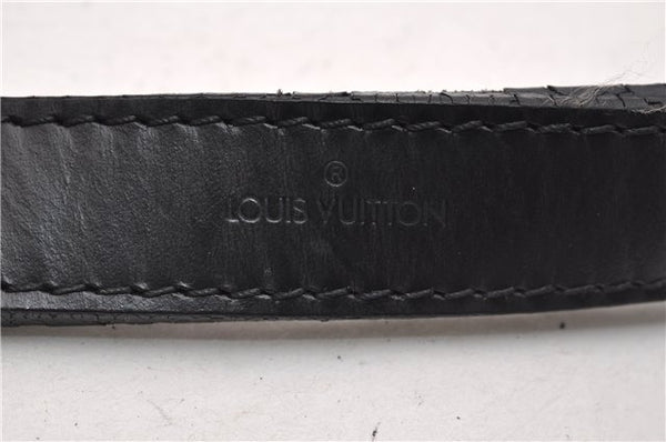 Authentic Louis Vuitton Epi Petit Noe Bi-color Black x Red Drawstring Bag 1916G