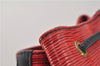 Authentic Louis Vuitton Epi Petit Noe Bi-color Black x Red Drawstring Bag 1916G