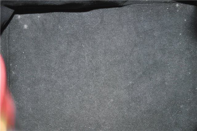 Authentic Louis Vuitton Epi Petit Noe Bi-color Black x Red Drawstring Bag 1916G