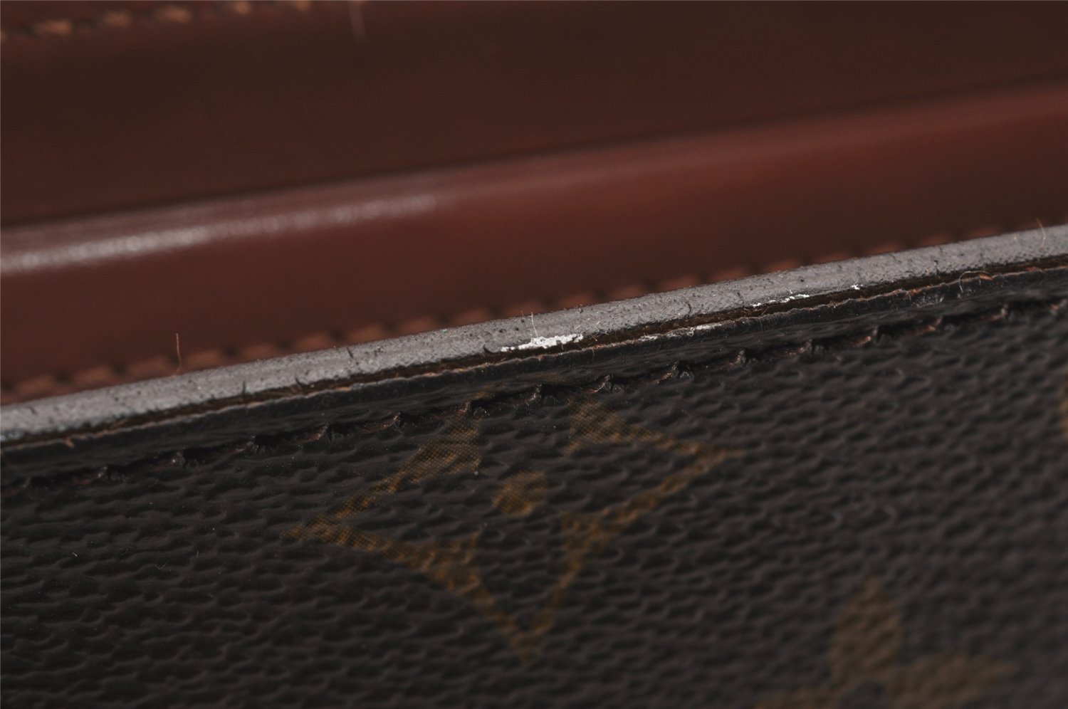 Authentic Louis Vuitton Monogram Pochette Homme Clutch Hand Bag M51795 LV 1916I