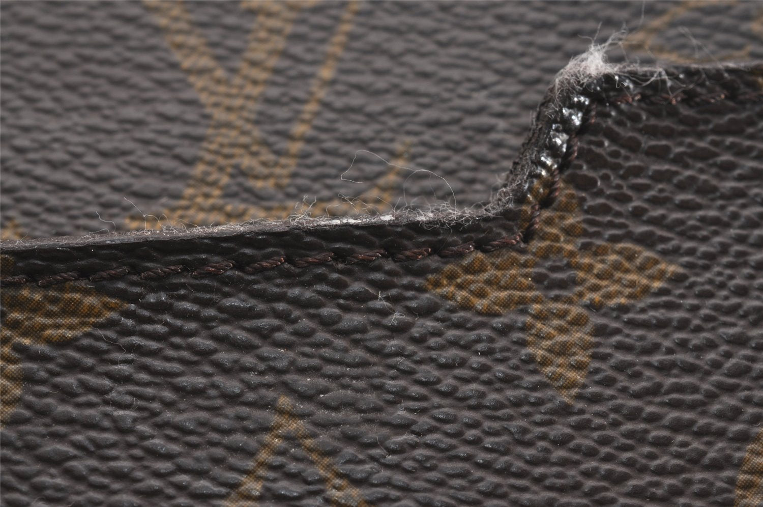 Authentic Louis Vuitton Monogram Pochette Homme Clutch Hand Bag M51795 LV 1916I