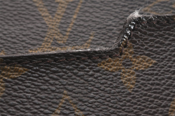 Authentic Louis Vuitton Monogram Pochette Homme Clutch Hand Bag M51795 LV 1916I