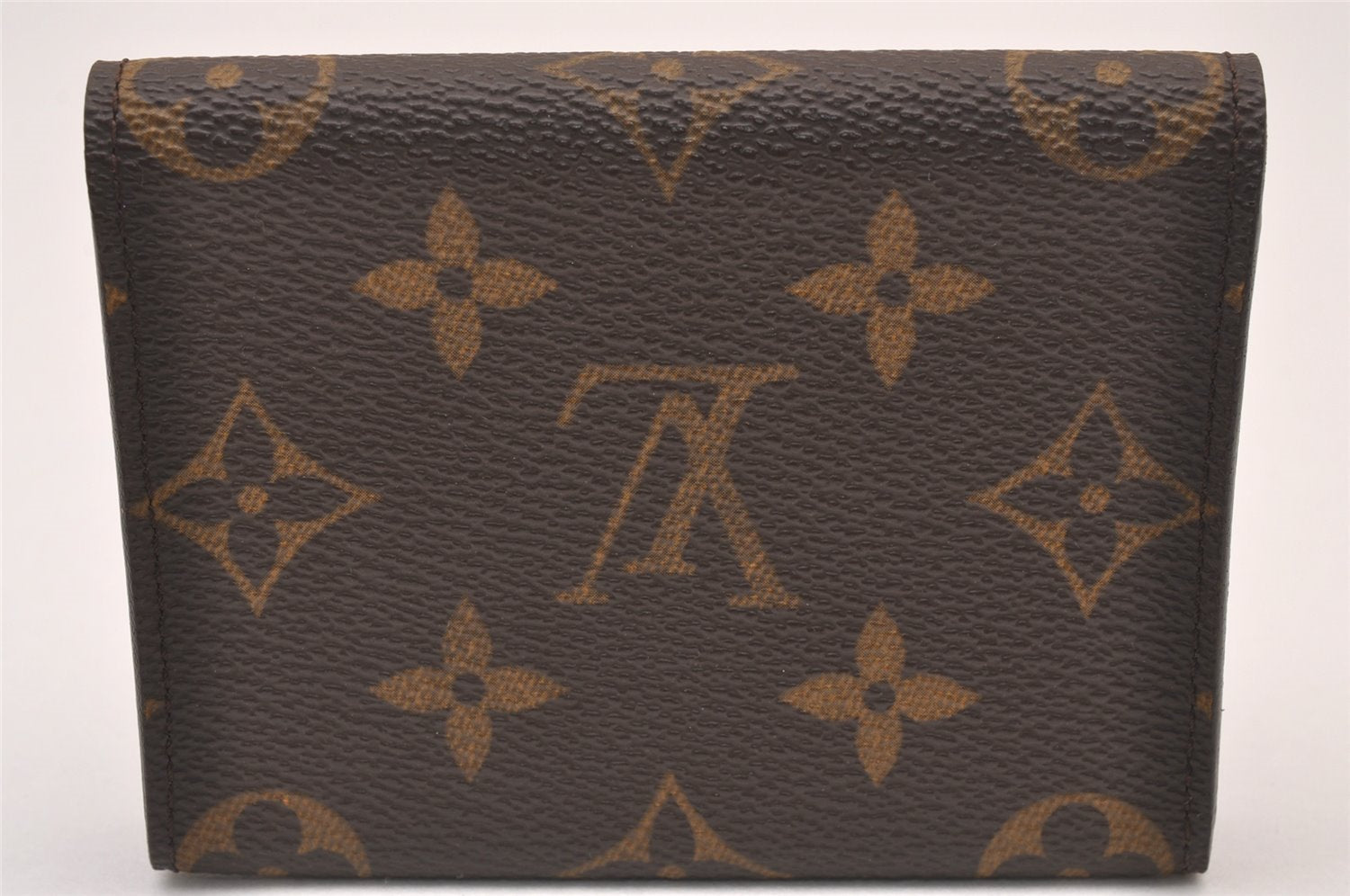 Auth Louis Vuitton Monogram Enveloppe Carte de Visite Card Case M62920 LV 1917I