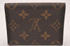 Auth Louis Vuitton Monogram Enveloppe Carte de Visite Card Case M62920 LV 1917I