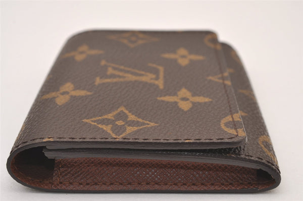 Auth Louis Vuitton Monogram Enveloppe Carte de Visite Card Case M62920 LV 1917I
