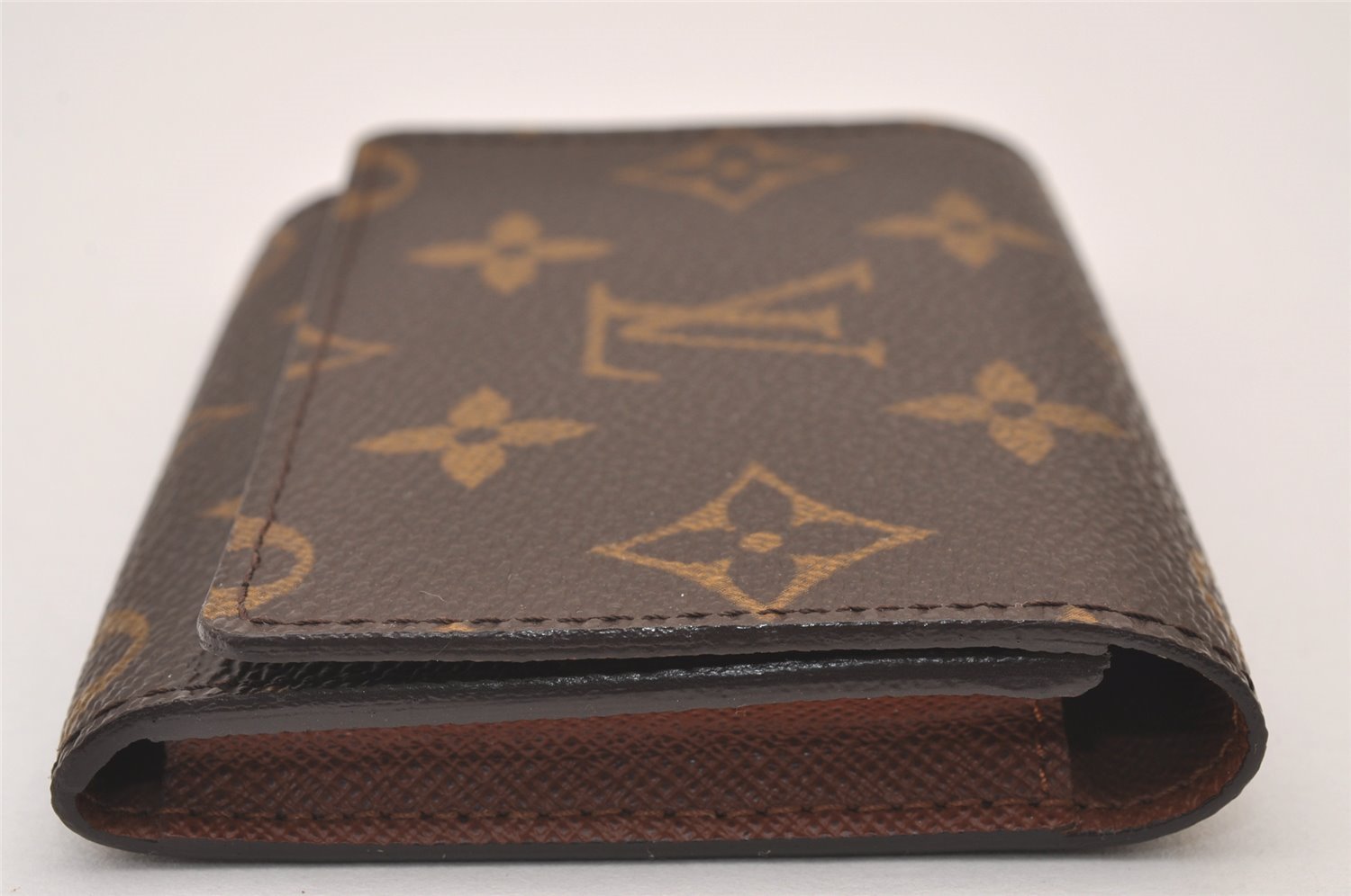 Auth Louis Vuitton Monogram Enveloppe Carte de Visite Card Case M62920 LV 1917I