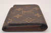 Auth Louis Vuitton Monogram Enveloppe Carte de Visite Card Case M62920 LV 1917I