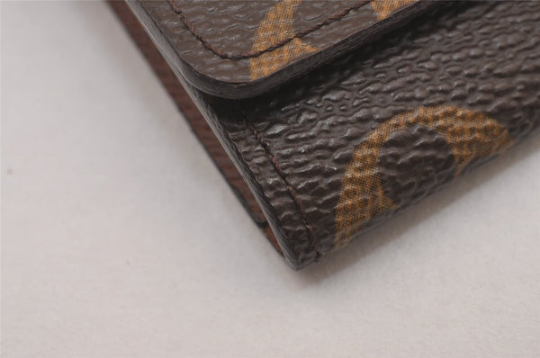 Auth Louis Vuitton Monogram Enveloppe Carte de Visite Card Case M62920 LV 1917I